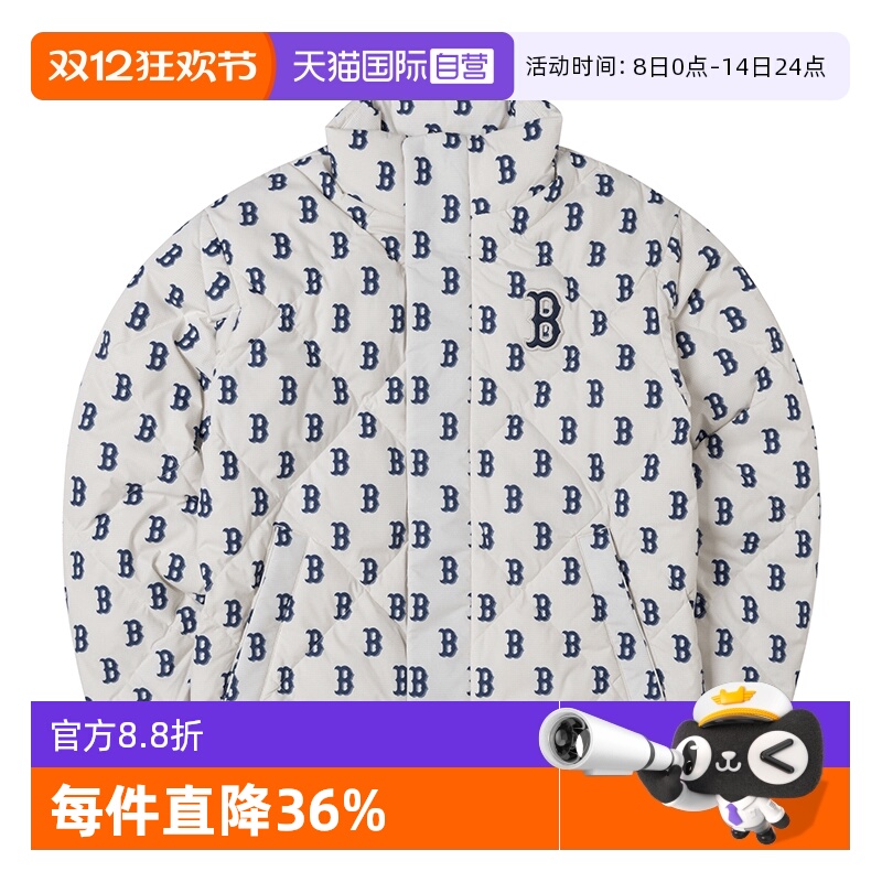 MLB男女装新款情侣运动服保暖