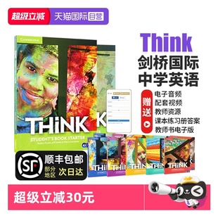 自营 剑桥think教材 think教材 剑桥少儿英语 剑桥国际少儿英语 剑桥中学英语教材少儿英语培训教材剑桥英语 Think 5级
