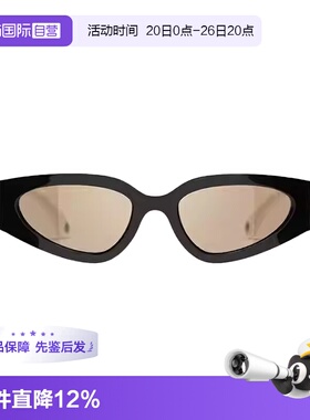 香奈儿新款猫眼拼色logo墨镜
