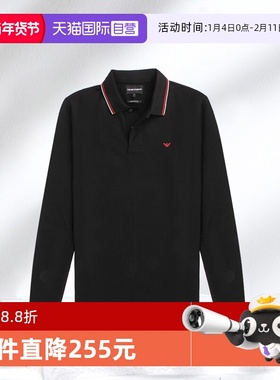 【自营】EMPORIO ARMANI男士长袖POLO8N1FB5 1JPTZ