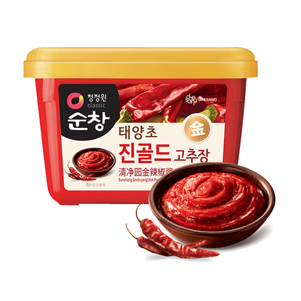 【自营】正宗韩国进口清净园辣椒酱韩式辣酱炒年糕甜辣石锅拌饭酱