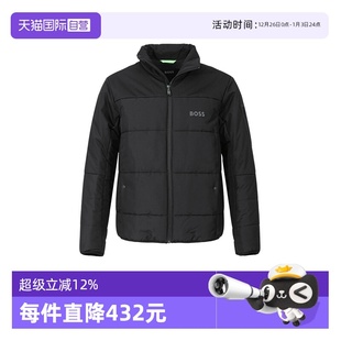 自营 夹棉夹克式 Hugo 立领薄款 棉服上衣外套50522668 Boss男士