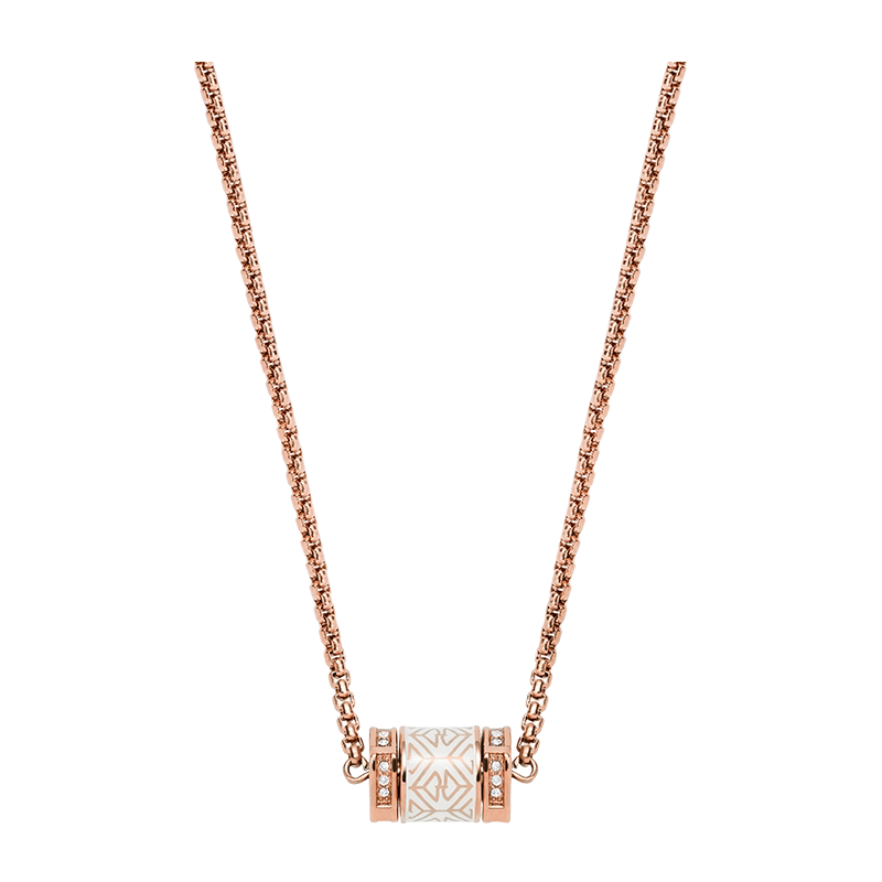 【自营】阿玛尼小蛮腰项链女转运珠高级感正品精致气质送女生礼物