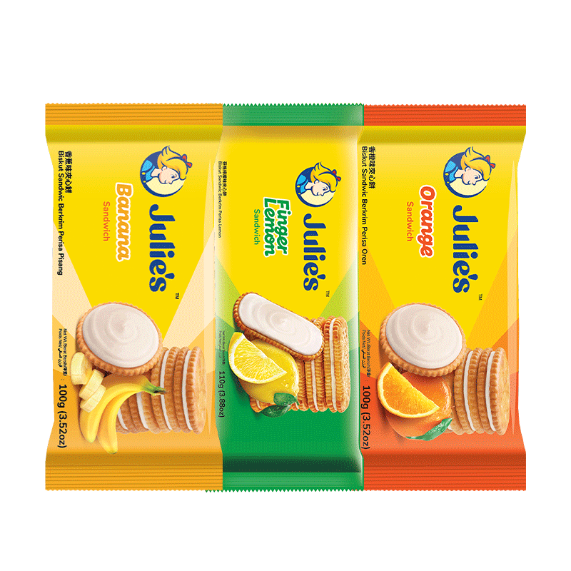 茱蒂丝夹心饼干马来西亚原装进口