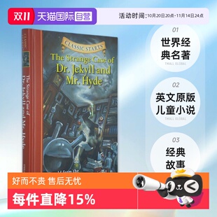 英文原版 自营 Mr. And Jekyll 儿童小说 精装 世界经典 名著 版 Case Classic 化身博士 Starts系列 The Hyde Dr. Strange