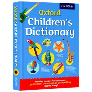 【自营】牛津图解辞典词典Oxford Children's Dictionary Thesaurus英文原版工具书小学生3万个单词牛津儿童同义词