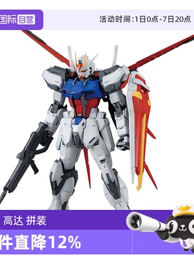 【自营】万代 高达 拼装MG 1/100 空战型强袭高达RM ver.翔翼突击