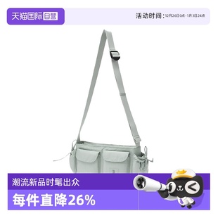 CRB03 MLB女包情侣复古休闲多口袋单肩通勤包斜挎包25新款 自营