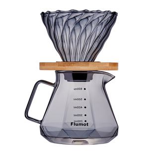 【自营】德国咖啡分享壶套装滴漏式玻璃手冲滴漏式冲泡过滤杯滤纸