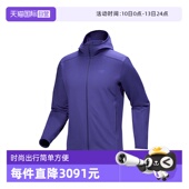 始祖鸟男士 短款 抓绒衫 紫色长袖 ARC‘TERYX 红色 保暖 自营