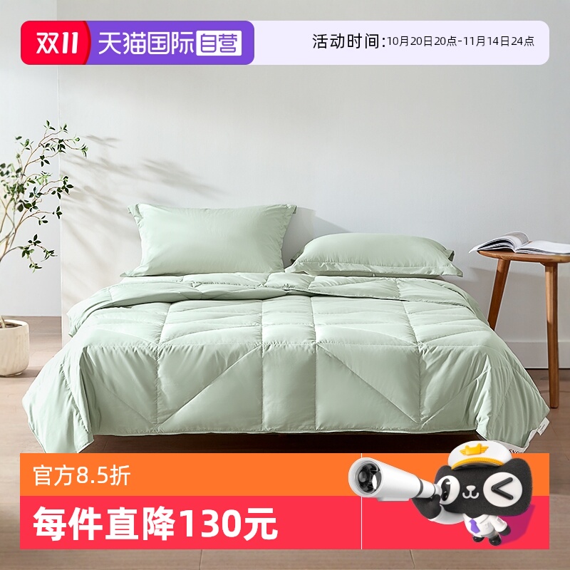 斯诺曼95白鹅绒凉感夏被