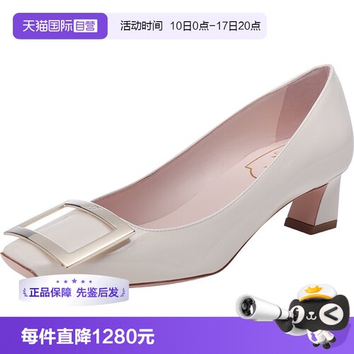女士浅口鞋RogerVivier粗跟
