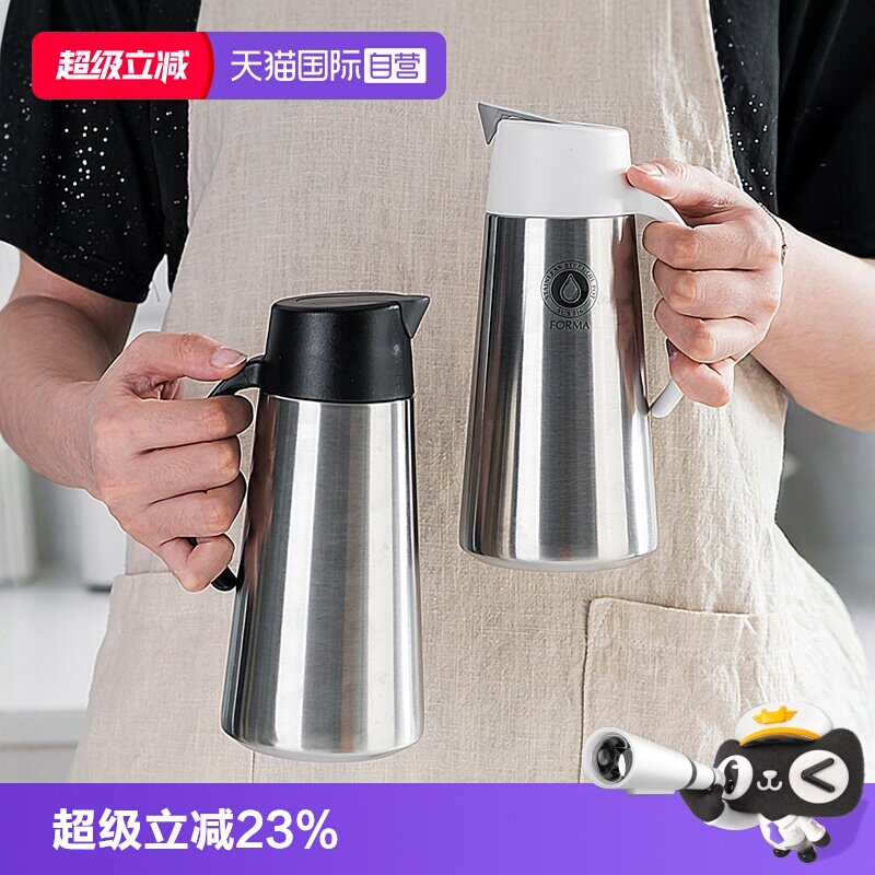 日本asvel油壶大容量不锈钢家用图片