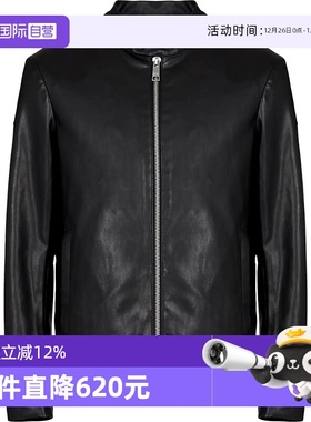 【自营】Armani Exchange阿玛尼 男士修身仿皮夹克 8NZB08 ZNAAZ