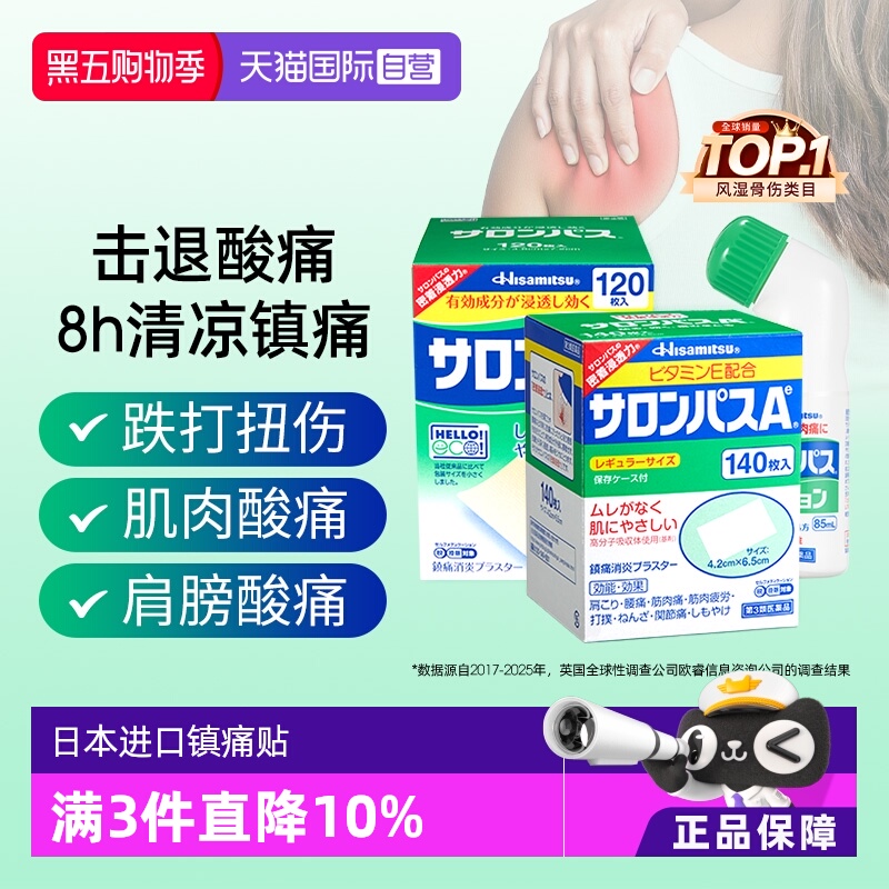 缓解肌肉疲劳/疼痛、颈肩腰痛、跌打扭伤