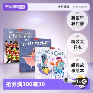 Classic 故事绘本 自营 Kelly 十二天 进口 胡桃夹子白雪皇后圣诞节 Storybooks Miles 大开本 精装 经典 英文原版 英语早教启蒙