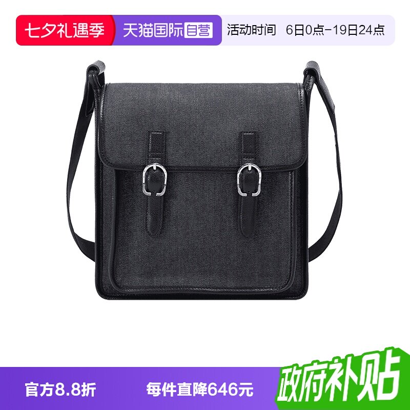 珑骧牛仔帆布包单肩斜挎包