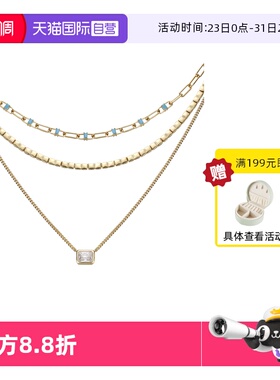 VITARING简约小众叠戴多层项链女