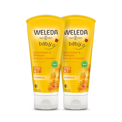 WELEDA维蕾德宝宝洗护二合一