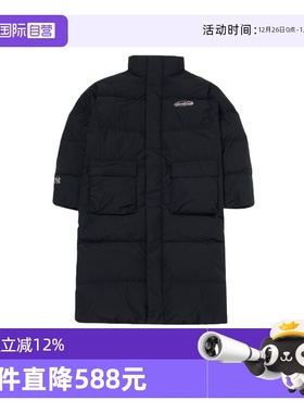 【自营】MLB 男女长款羽绒服冬季宽松保暖运动休闲外套3ADJB1756