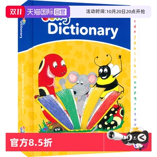 全彩插画 进口图书 Jolly 英文原版 英国官方指定教材 提升阅读写作能力 儿童英语学习工具书 欢乐英语词典 Dictionary 自营
