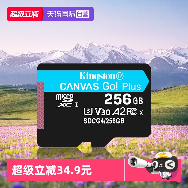 金士顿支持无人机256g内存卡