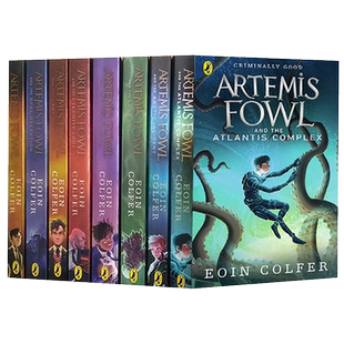 【自营】阿特米斯奇幻历险 Artemis Fowl 阿提米斯 英文原版 8册礼盒装 电影小说 英文阅读考试课外读物 欧因 科弗 Eoin Colfer