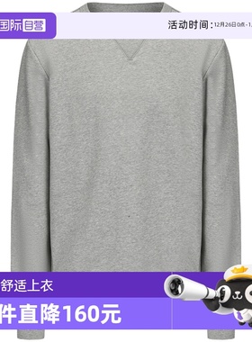 【自营】Nike耐克男长袖运动休闲刺绣灰色圆领套头衫FZ0221-063