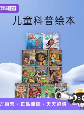 【自营】英文原版科普 11册大全套 What If You Had Animal Tonguel/Ears/Teeth/Hair/Feet/Eyes/Nose 儿童科普绘本 趣味故事