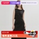 自营 ELLE黑色钉钻高级感连衣裙女2025夏季 新款 无袖 圆领背心裙