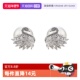 daisy 自营 beauty天鹅满钻锆石仿珍珠耳钉轻奢高级感耳饰新