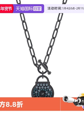 施华洛世奇情侣款锁型项链