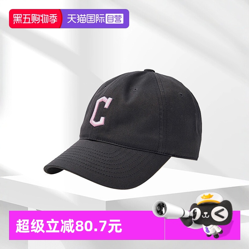 【自营】MLB男女情侣虞书欣同款软顶棒球帽休闲鸭舌帽运动帽CP66