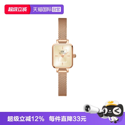 DW手表女款轻奢小众高级感正品