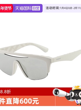 【自营】BURBERRY博柏利太阳眼镜一片式街拍时尚男女墨镜眼镜4460