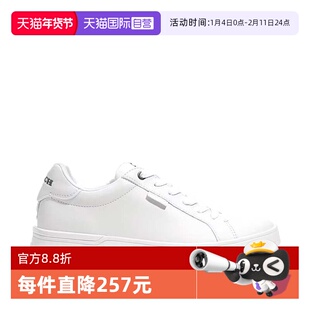 【自营】COACH/蔻驰女士系带时尚圆头板鞋休闲鞋CN577OPI运动