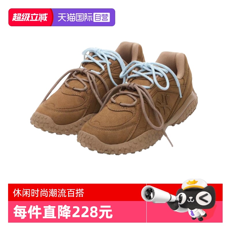 MLB男女豆豆薄底鞋德训鞋休闲