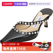 自营 Jimmy 女士高跟鞋 ROS Choo周仰杰 穆勒鞋 NXD包头牛皮