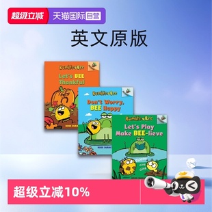 儿童全彩桥梁章节书 Bumble 3册 大黄蜂和蜜蜂 Bee 英文原版 and Acorn 学乐大树姐妹篇橡树系列 自营