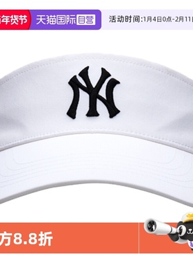 【自营】MLB帽子男女遮阳帽新款户外运动帽空顶帽休闲帽3ASC00543