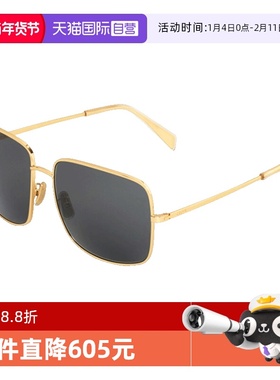 【自营】CELINE赛琳墨镜女CL40284U金属方形潮流太阳镜CL40285U