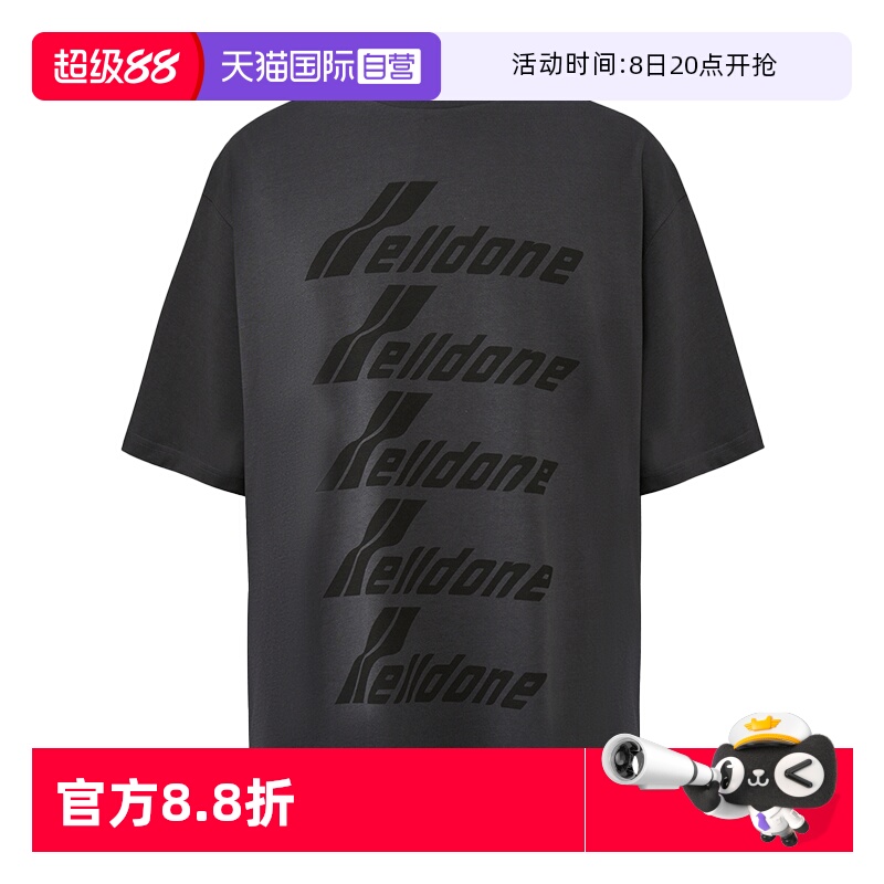 WE11DONE短袖时尚潮流青少年T恤