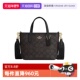 COACH 自营 蔻驰女包City15迷你小托特斜挎单肩包短柄手提包