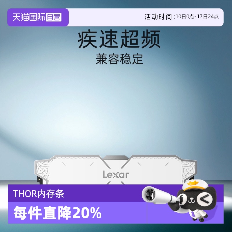 内存雷克沙ddr56000台式机内存