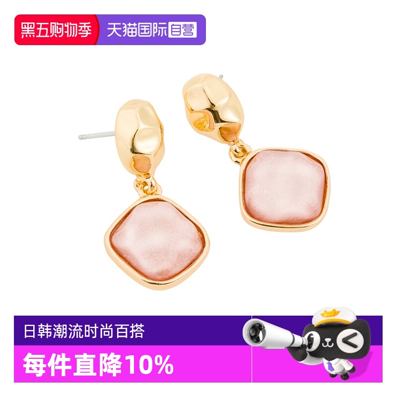 自营OSEWAYA立体水波纹耳钉