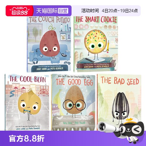 英文原版趣味图画故事书