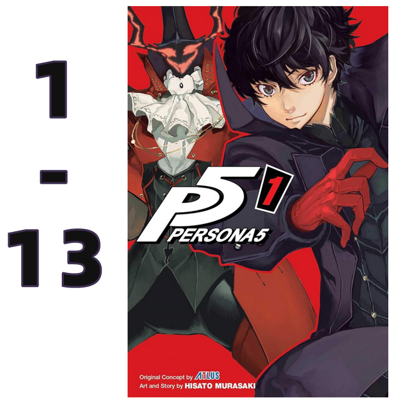 【自营】英文原版 女神异闻录5 1-13  Persona 5 JRPG殿堂级作品 漫画版 Hisato Murasaki