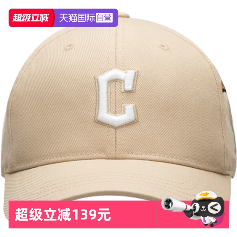 【自营】MLB帽子儿童帽浅米色运动帽休闲帽户外遮阳帽7ACPC034N