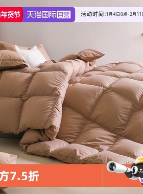 【自营】Snowman/斯诺曼羽绒被90鸭绒被子春秋被加厚鹅绒冬被芯夏