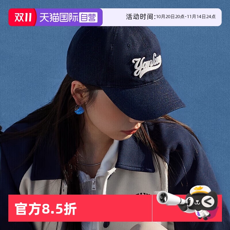 【自营】MLB帽子棒球帽美职棒帽时尚情侣帽潮流休闲运动帽遮阳帽